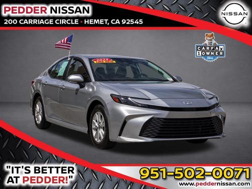Celestial Silver Metallic 2025 Toyota Camry LE