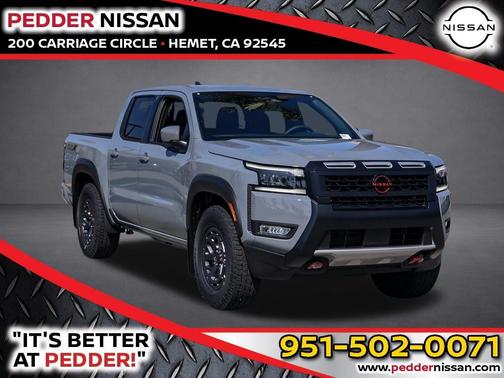 Boulder Gray Metallic 2026 Nissan Frontier PRO-X