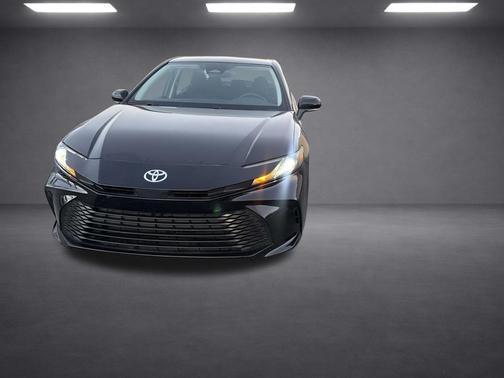 Midnight Black Metallic 2025 Toyota Camry LE