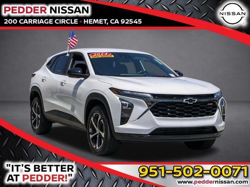 Summit White 2024 Chevrolet Trax 1RS