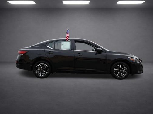 Black 2025 Nissan Sentra SV