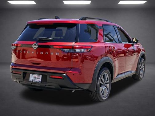 Scarlet Ember 2026 Nissan Pathfinder SV