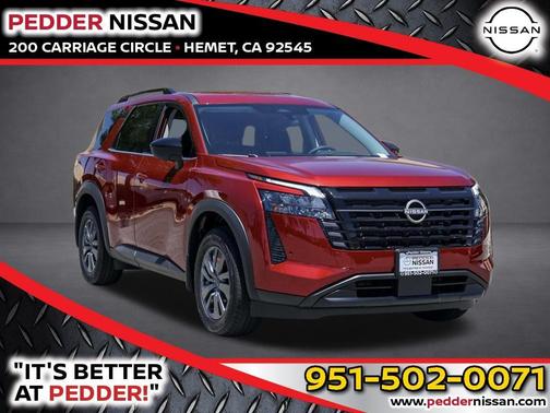 Scarlet Ember 2026 Nissan Pathfinder SV