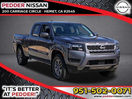 Gun Metallic 2026 Nissan Frontier SV