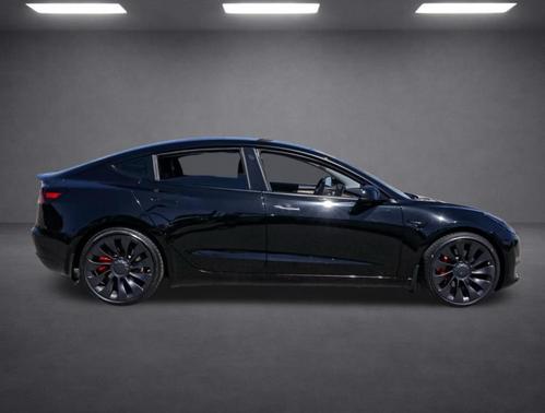 Black 2021 Tesla Model 3 Performance