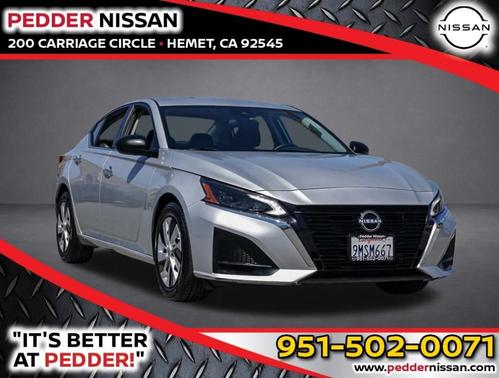 Brilliant Silver Metallic 2024 Nissan Altima 2.5 S