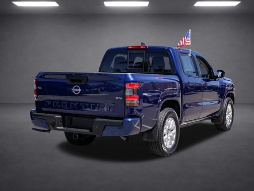 Deep Blue Pearl 2022 Nissan Frontier SV