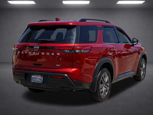 Scarlet Ember 2022 Nissan Pathfinder SV