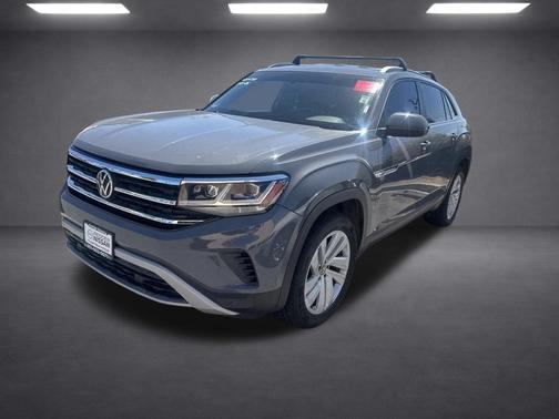 Pure Gray 2020 Volkswagen Atlas Cross Sport 3.6L V6 SE w/Technology