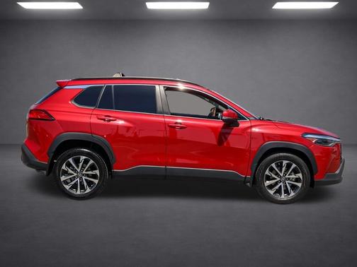 Barcelona Red Metallic 2024 Toyota Corolla Cross XLE