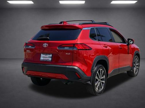 Barcelona Red Metallic 2024 Toyota Corolla Cross XLE