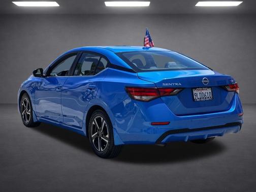 Electric Blue Metallic 2024 Nissan Sentra SV