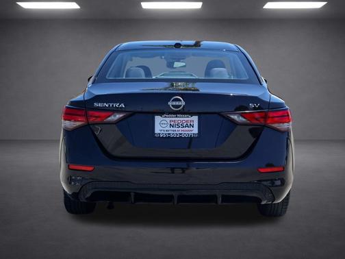Black 2024 Nissan Sentra SV