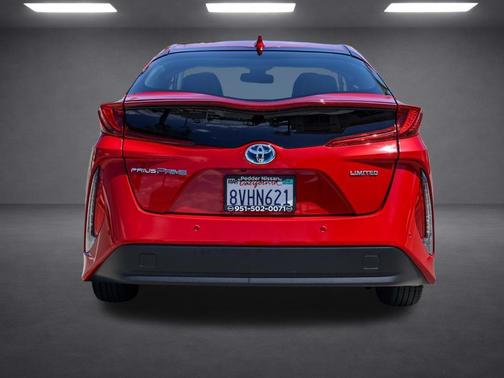 Red 2021 Toyota Prius Prime Limited