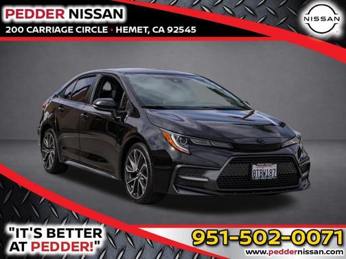 Super White 2020 Toyota Corolla SE