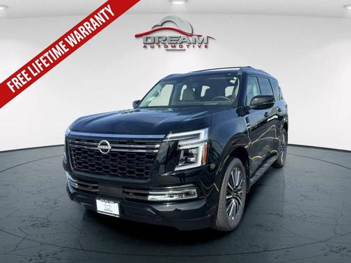 Super Black 2026 Nissan Armada Platinum Reserve