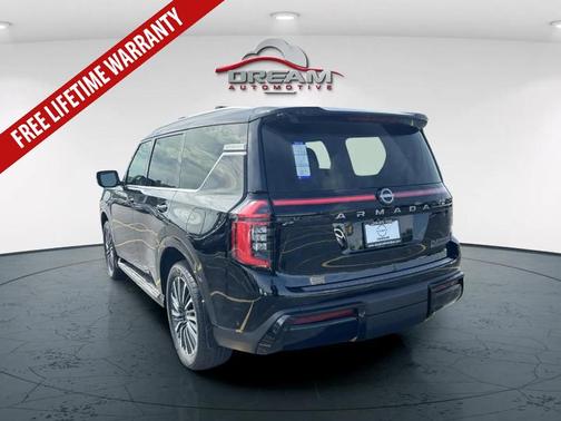 Super Black 2026 Nissan Armada Platinum Reserve