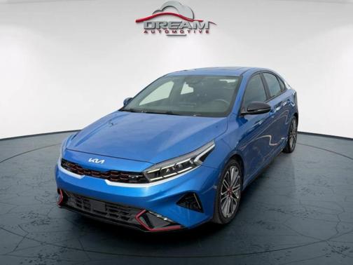Sporty Blue 2023 Kia Forte GT