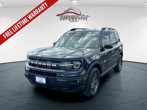 Alto Blue Metallic Tinted Clearcoat 2021 Ford Bronco Sport Big Bend