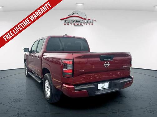 Cardinal Red Metallic Tricoat 2024 Nissan Frontier SV