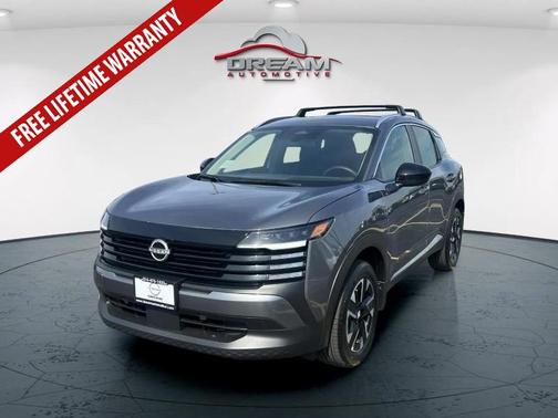Gun Metallic 2026 Nissan Kicks SV