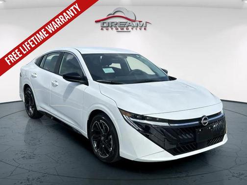 Aspen White Tricoat 2026 Nissan Sentra SR