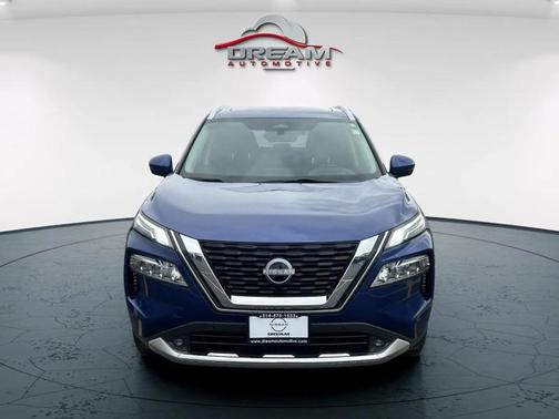 Caspian Blue Metallic 2022 Nissan Rogue Platinum