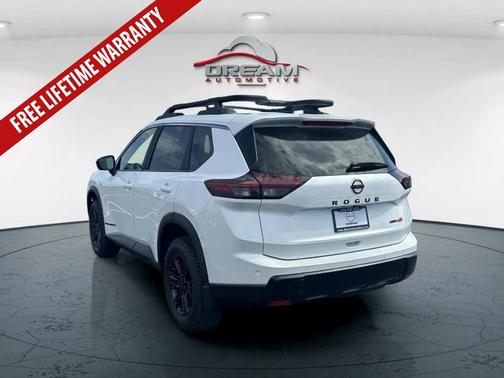 Everest White Pearl Tricoat 2026 Nissan Rogue Rock Creek