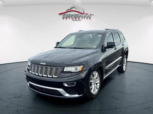 Brilliant Black Crystal Pearlcoat 2015 Jeep Grand Cherokee Summit
