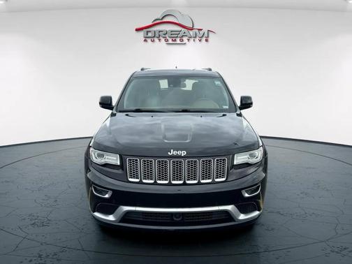 Brilliant Black Crystal Pearlcoat 2015 Jeep Grand Cherokee Summit