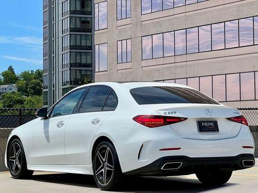 Polar White 2023 Mercedes-Benz C-Class C 300 4MATIC