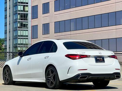 Polar White 2023 Mercedes-Benz C-Class C 300 4MATIC
