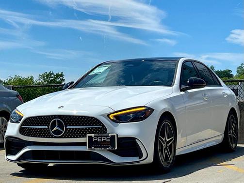 Polar White 2023 Mercedes-Benz C-Class C 300 4MATIC