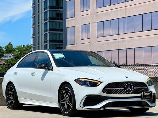 Polar White 2023 Mercedes-Benz C-Class C 300 4MATIC