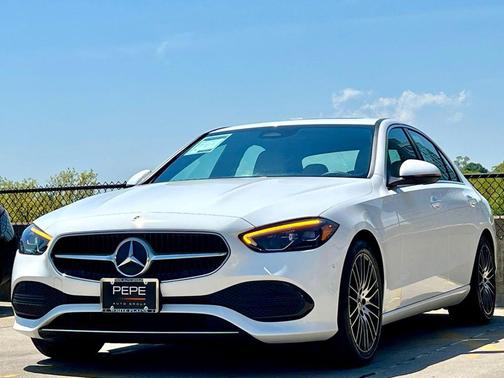 Polar White 2023 Mercedes-Benz C-Class C 300 4MATIC