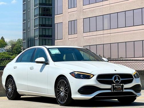 Polar White 2023 Mercedes-Benz C-Class C 300 4MATIC