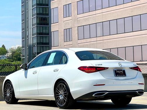 Polar White 2023 Mercedes-Benz C-Class C 300 4MATIC