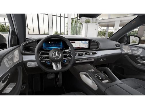 Cirrus Silver Metallic 2026 Mercedes-Benz AMG GLE 53 4MATIC+ Coupe