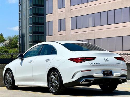 Polar White 2023 Mercedes-Benz CLA 250 4MATIC