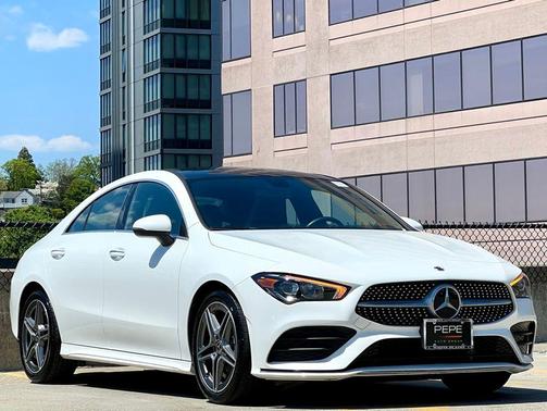 Polar White 2023 Mercedes-Benz CLA 250 4MATIC