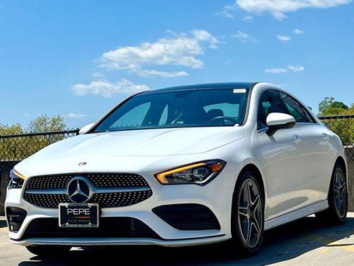 Polar White 2023 Mercedes-Benz CLA 250 4MATIC