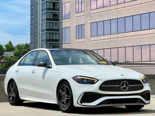 Polar White 2023 Mercedes-Benz C-Class C 300 4MATIC