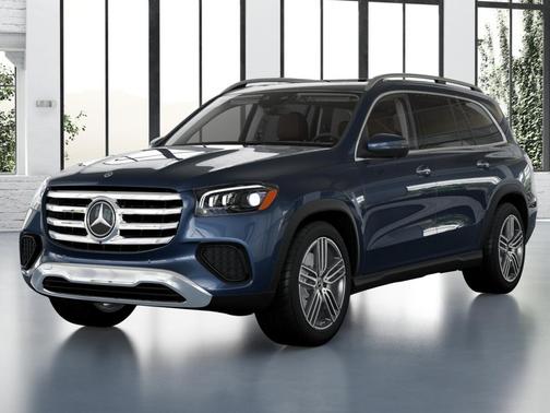 Twilight Blue Metallic 2026 Mercedes-Benz GLS 450 4MATIC