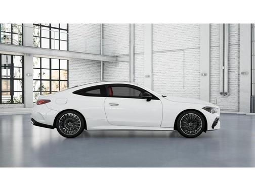 Polar White 2027 Mercedes-Benz CLE 300 4MATIC Coupe
