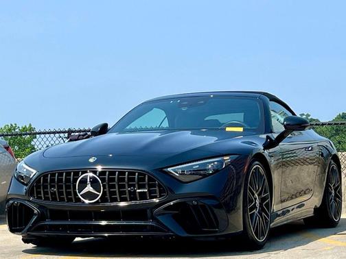 Obsidian Black Metallic 2022 Mercedes-Benz AMG SL 63 Base