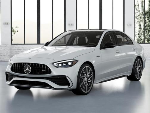 MANUFAKTUR Moonlight White Metallic 2026 Mercedes-Benz AMG C 43 4MATIC
