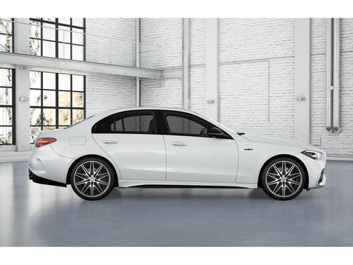 MANUFAKTUR Moonlight White Metallic 2026 Mercedes-Benz AMG C 43 4MATIC