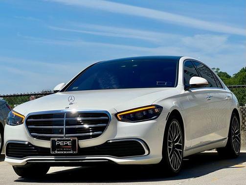MANUFAKTUR Diamond White 2022 Mercedes-Benz S-Class 4MATIC