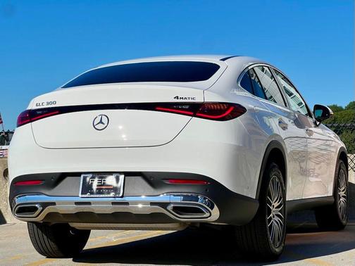Polar White 2026 Mercedes-Benz GLC 300 4MATIC Coupe