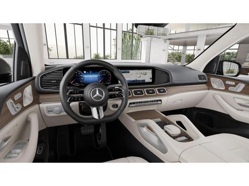 Twilight Blue Metallic 2026 Mercedes-Benz GLS 450 4MATIC